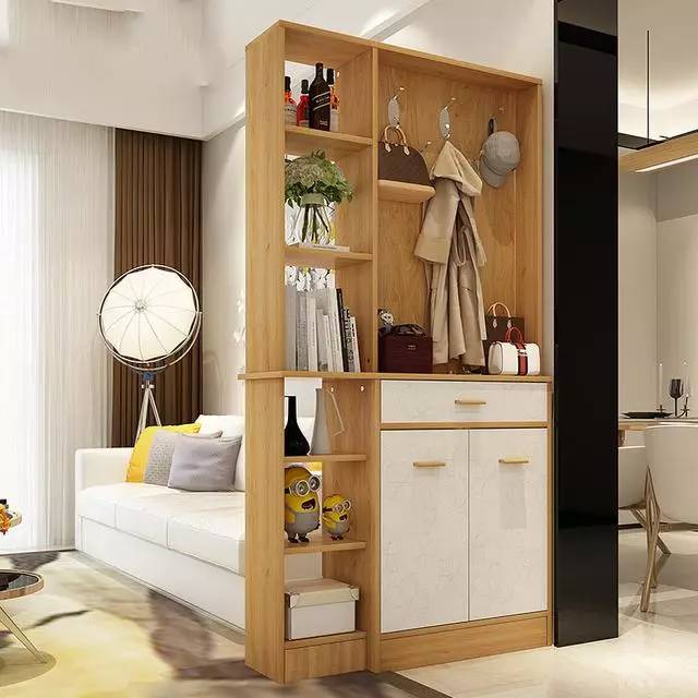 最新时尚玄关酒柜设计，现代家居优雅韵味的完美呈现