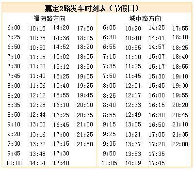 掌握出行新动态,嘉定4路最新时刻表发布!